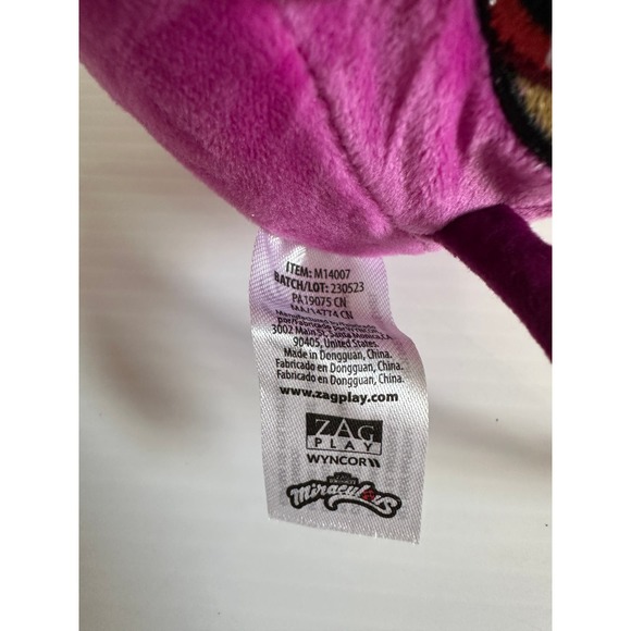 Miraculous Ladybug Surprise Miraball Kwami Purple Tigress Plush Stuffed Toy - Picture 7 of 8
